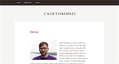 Desktop Screenshot of calebtankersley.com